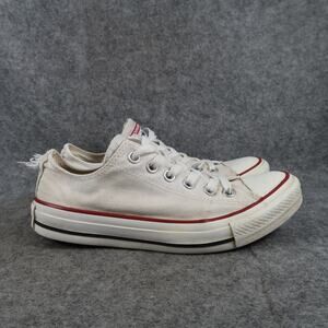 Converse Shoes Womens 7 Casual Sneakers All Star Lace Up White Trainer Lifestyle